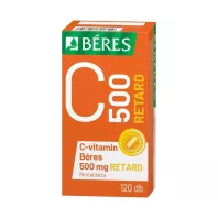 BÉRES C-VITAMIN 500 mg retard filmtabletta 120 db