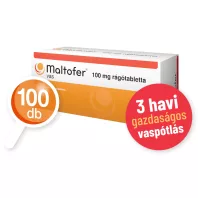 MALTOFER 100 mg rágótabletta 100 db