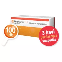 MALTOFER-FOL 100 mg/0,35 mg rágótabletta 100 db