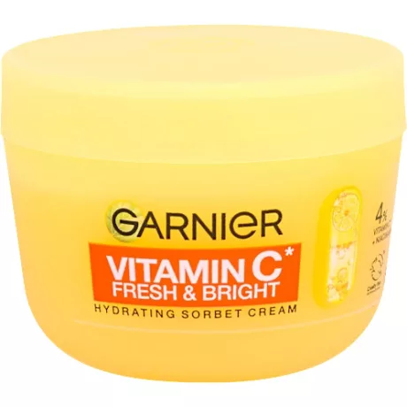 GARNIER Vitamin C* Fresh & Bright hidratáló sorbet krém 85 ml