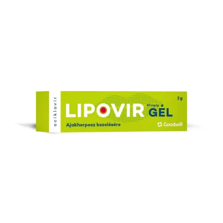 LIPOVIR 50 mg/g gél 2 g