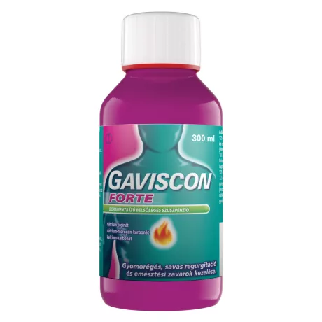 GAVISCON FORTE BORSMENTA ízű belsőleges szuszpenzió 300ml