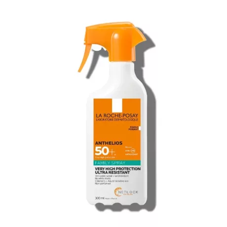 LA ROCHE-POSAY ANTHELIOS láthatatlan spray családi kiszerlés SPF50+ 300 ml