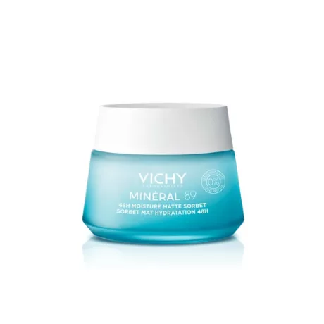 VICHY MINERAL 89 48h hidratáló, mattító sorbet 40 ml