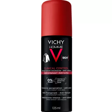 VICHY DEO 96h Clinical control férfi dezodor spray 125 ml