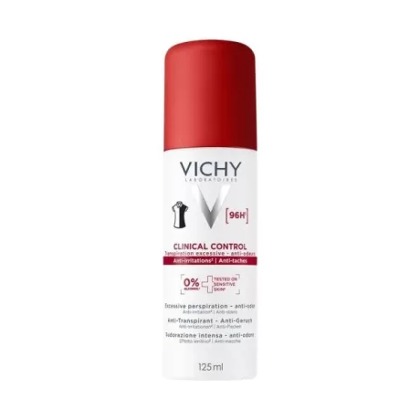 VICHY DEO 96h Clinical control női dezodor spray 125 ml