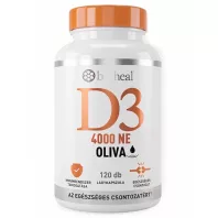 BIOHEAL OLIVA D3-VITAMIN 4000 NE lágykapszula 120 db