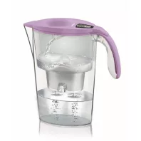   LAICA STREAM LINE Violett vízszűrő kancsó digitális kijelzővel + 1db bi-flux slim univerzál szűrő