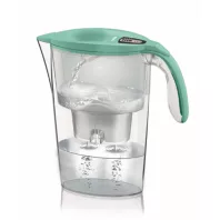   LAICA STREAM LINE Tiffany türkiz vízszűrő digitális kijelzővel + 1db bi-flux slim univerzál szűrő