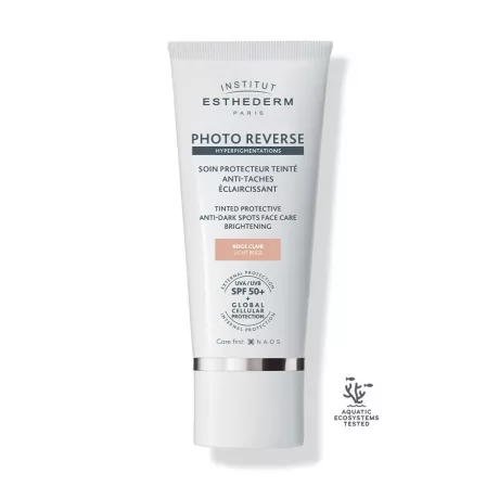 INSTITUT ESTHEDERM Photo Reverse fényvédő hiperpigmentált bőrre SPF50+ light 50 ml