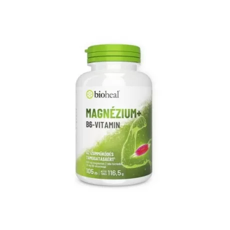 BIOHEAL MAGNÉZIUM + B6-VITAMIN filmtabletta 105 db