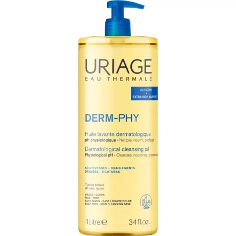 URIAGE DERM-PHY tusfürdő olaj illattal 1000 ml