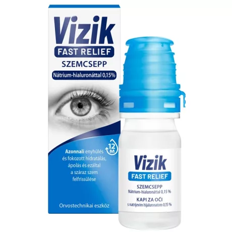 VIZIK FAST RELIEF szemcsepp 10 ml