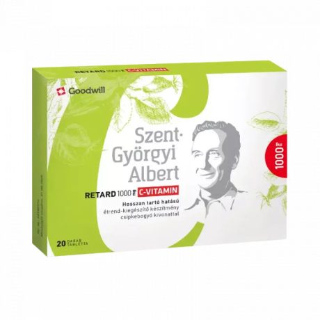 SZENT-GYÖRGYI ALBERT 500 mg retard C-vitamin 20 db