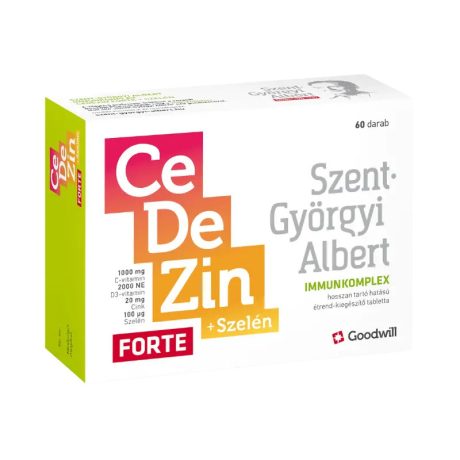 SZENT-GYÖRGYI ALBERT CeDeZin forte + szelén tabletta 60 db