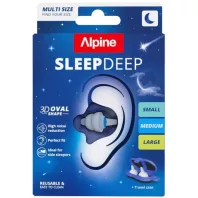 ALPINE SLEEP DEEP füldugó multisize 3 pár