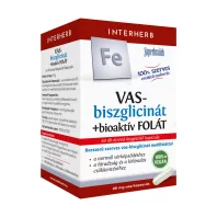   INTERHERB VAS-BISZGLICINÁT + BIOAKTÍV FOLÁT kapszula 60 db