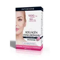   INTERHERB Kollagén&Hyaluronsav&Ceramid szépségformula AQUA intense tabletta 30 db