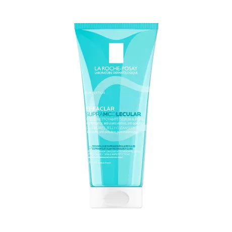 LA ROCHE-POSAY EFFACLAR SUPRAMOLECULAR mattító tisztító gél 200 ml