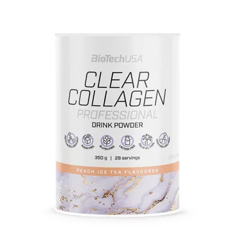 BIOTECH USA CLEAR COLLAGEN PROFESSIONAL barackos ice tea ízű 350 g
