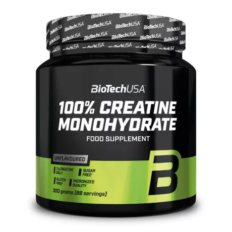 BIOTECH USA 100% CREATINE MONOHYDRATE ízesítetlen 300 g