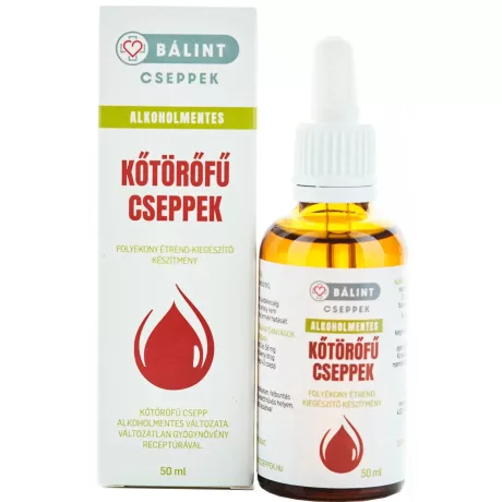 BÁLINT CSEPPEK KŐTÖRŐFŰ alkoholmentes cseppek 50 ml