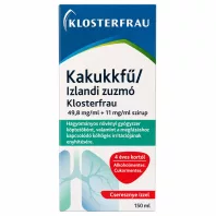 KLOSTERFRAU KAKUKKFŰ/IZLANDI ZUZMÓ szirup 150 ml