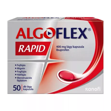 ALGOFLEX RAPID 400 mg lágy kapszula 50 db