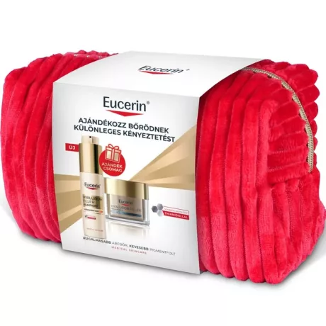EUCERIN HYALURON-FILLER+ ELASTICITY (fluid + éjszakai krém) ajándékcsomag