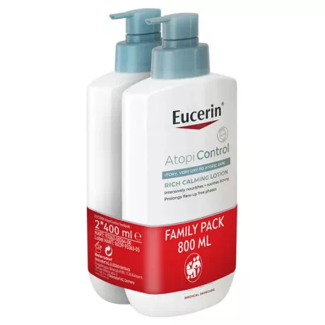 EUCERIN ATOPICONTROL testápoló 2 x 400 ml