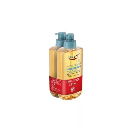 EUCERIN ATOPICONTROL LIPID olajtusfürdő 2 x 400 ml