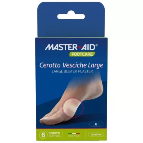MASTER-AID Foot Care vízhólyag tapasz large 6 db