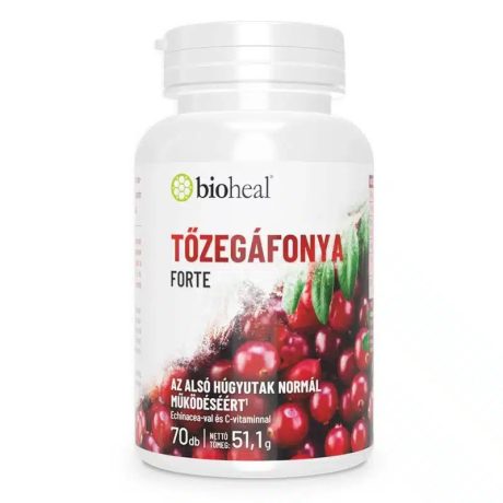 BIOHEAL TŐZEGÁFONYA forte kapszula 70 db
