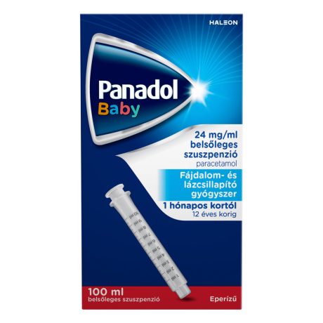 PANADOL BABY 24 mg/ml belsőleges szuszpenzió 100 ml
