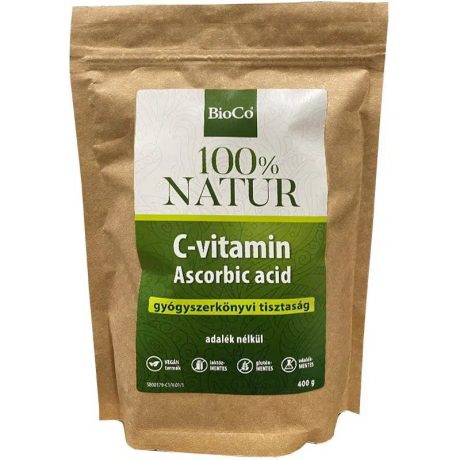 BIOCO 100% NATUR C-vitamin - aszkorbinsav tasakos por 400 g