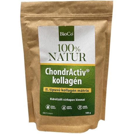 BIOCO 100% NATUR ChondrActiv kollagén tasakos por 100 g