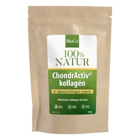 BIOCO 100% NATUR ChondrActiv kollagén tasakos por 100 g