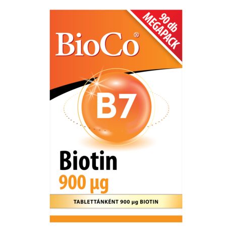 BIOCO BIOTIN 900 µg tabletta 90 db