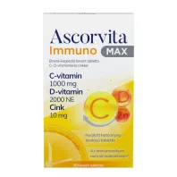 ASCORVITA immuno max bevont tabletta 30 db