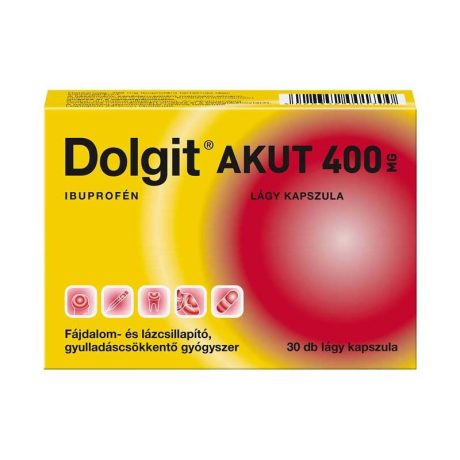 DOLGIT AKUT 400 mg lágy kapszula 30 db