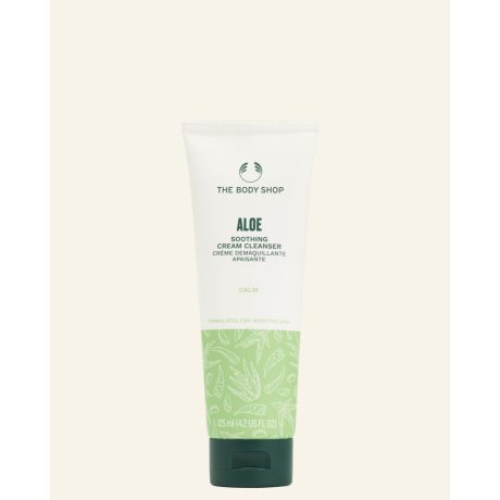 THE BODY SHOP aloe nyugtató krémes arclemosó 125 ml