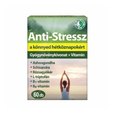 DR. CHEN ANTI-STRESSZ gyógynövény + vitamin kapszula 60 db