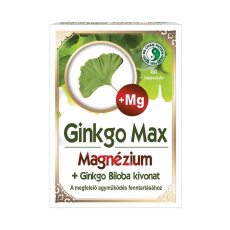 DR. CHEN GINKGO MAX kapszula magnéziummal 60 db