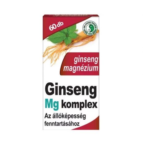 DR. CHEN GINSENG MAGNÉZIUM komplex kapszula 60 db