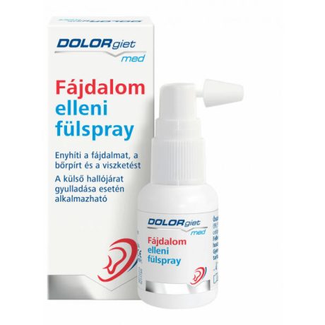 DOLORGIET MED fájdalom elleni fülspray 20 ml