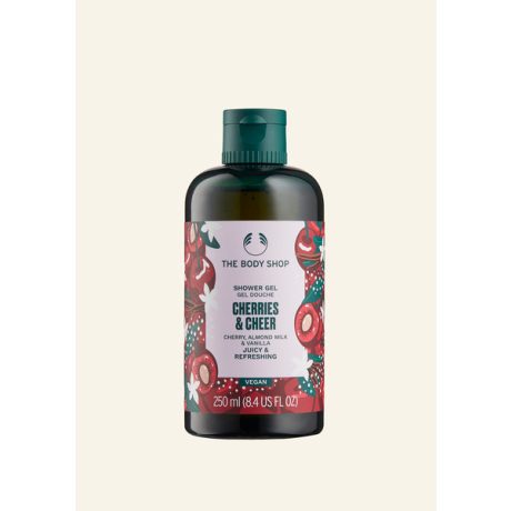 THE BODY SHOP cherries & cheer tusfürdő 250 ml