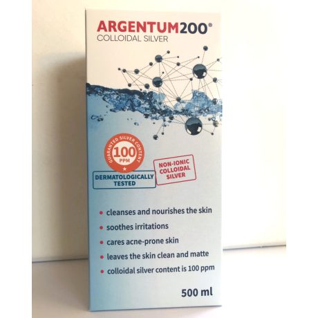 ARGENTUM 200 ezüst kolloid 100 PPM 500 ml