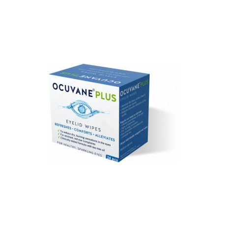 OCUVANE PLUS szemhéjszéli törlőkendő 24 db