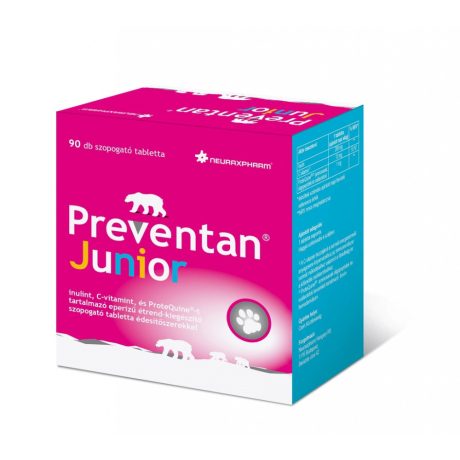 PREVENTAN JUNIOR szopogató tabletta 90 db