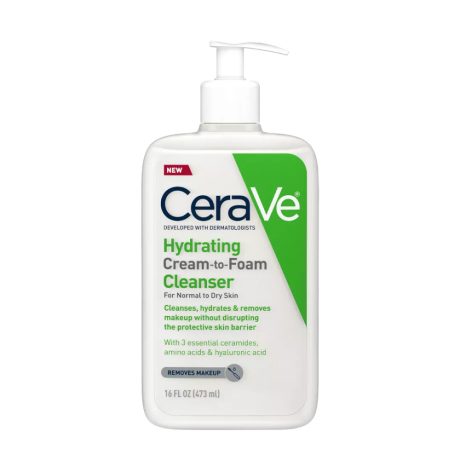 CERAVE habzó krémtisztító 473ml